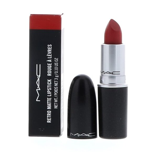 NIB MAC 707 ruby woo retro matte lipstick rouge a levres 3g FULL SIZE - Picture 1 of 3